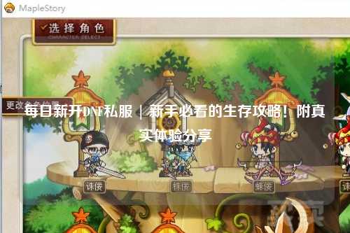 每日新開(kāi)DNF私服 | 新手必看的生存攻略!附真實(shí)體驗(yàn)分享